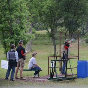 The Sporting Clay green course at Fossil Point Sporting Grounds